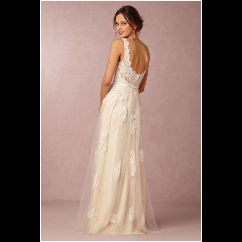 BHLDN Wedding Dress - Georgia Gown size 6